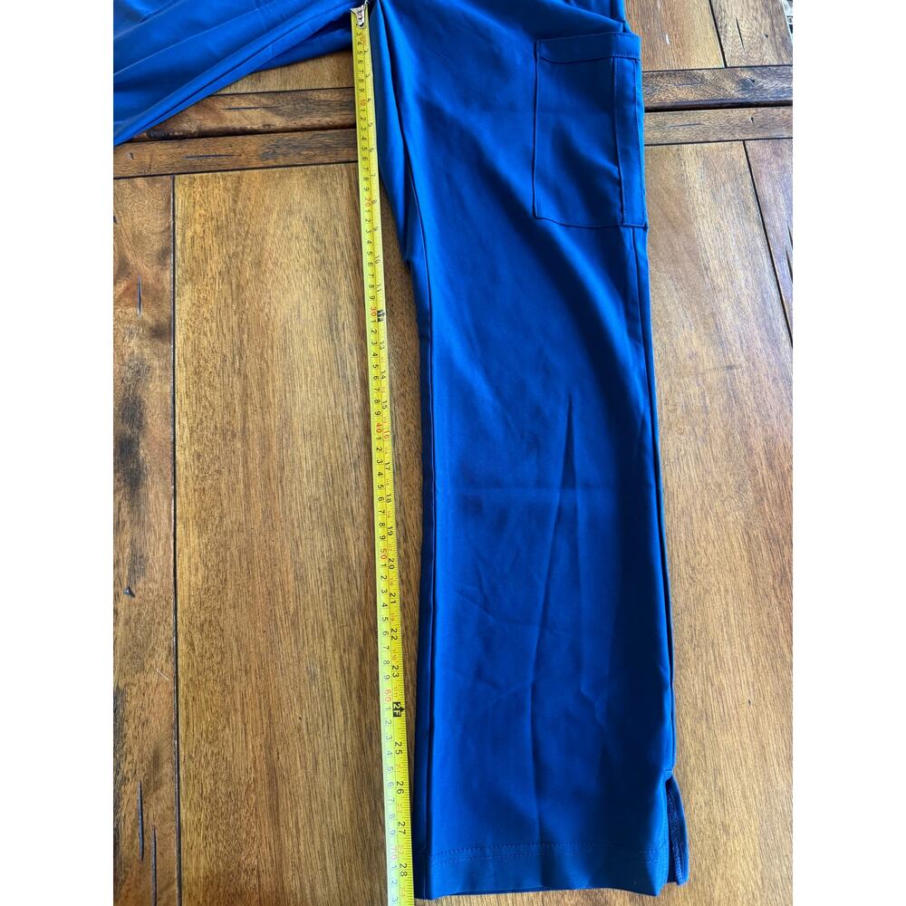 NWT MedCouture Insight Navy Scrub Pants XS Cargo Drawstring MC2702 - Picture 9 of 11